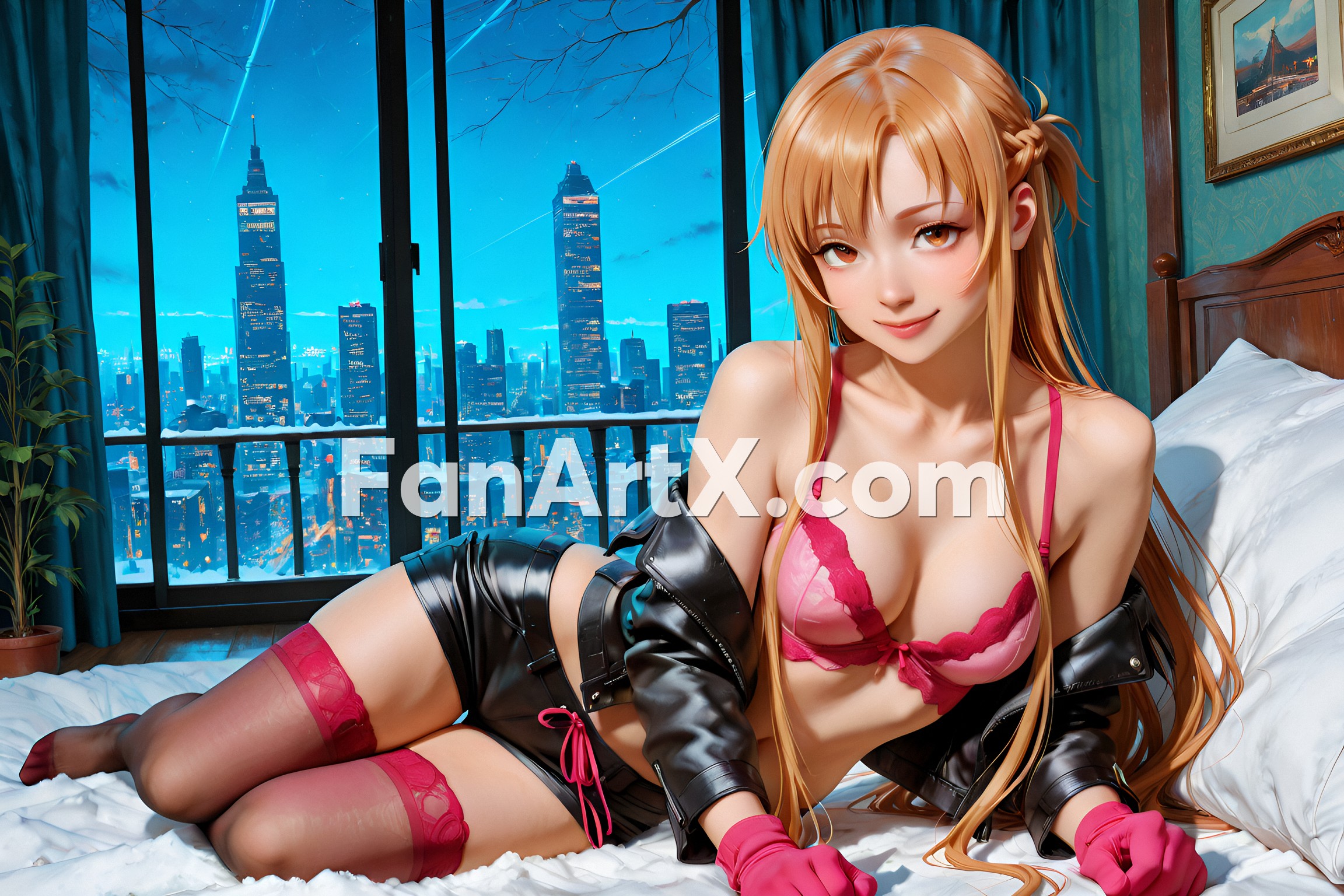 Sao Asuna Yuuki Fanart - Sword Art Online character 8567025
